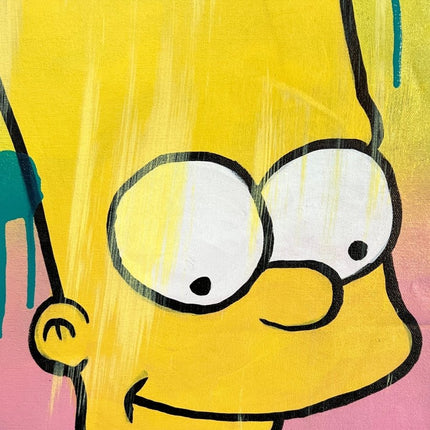 Bart Simpson Cartoon Pop Art - Dillon Boy