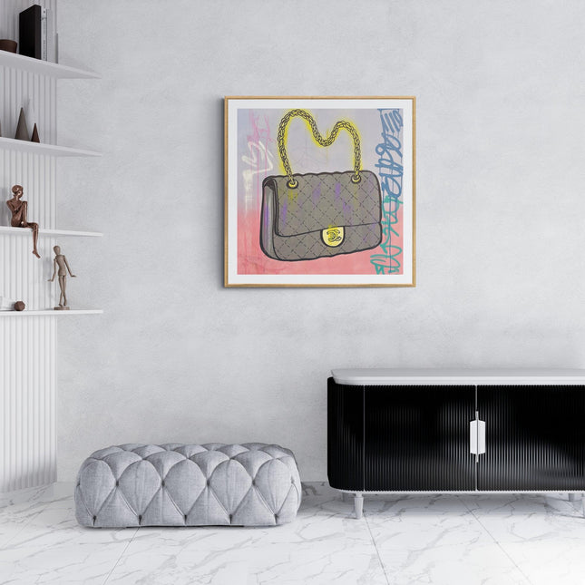 Beautiful Coco Chanel Purse Handbag - Dillon Boy