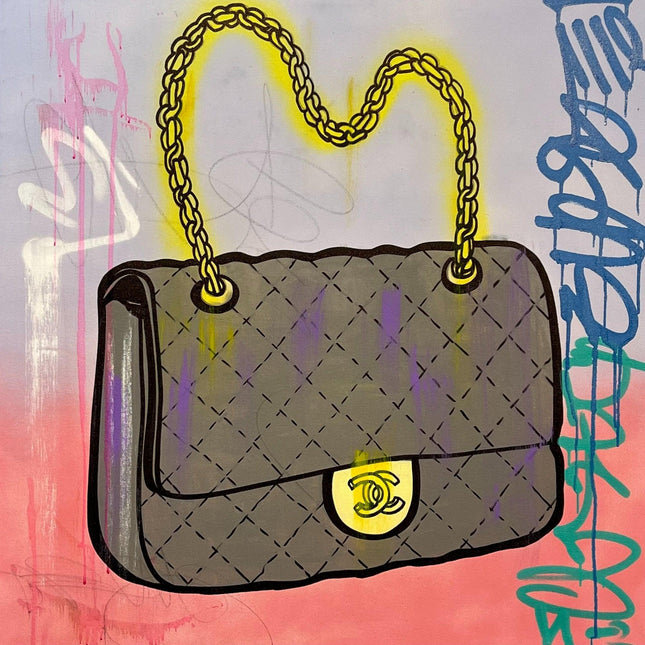 Beautiful Coco Chanel Purse Handbag - Dillon Boy