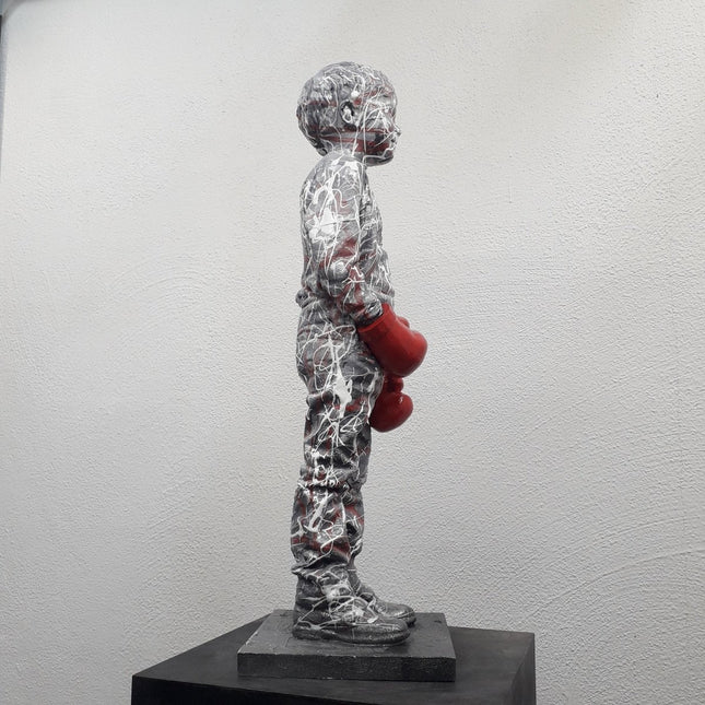 Carefree child (Red boxing style 62') - Mark Sugar