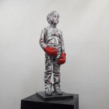 Carefree child (Red boxing style 62') - Mark Sugar
