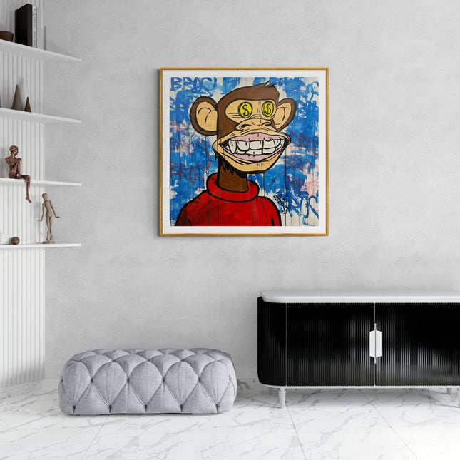 Copie de Rare Bored Ape Street Art 3 - Freda People