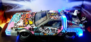 Destroyed Delorean - Lasveguix