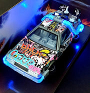 Destroyed Delorean - Lasveguix