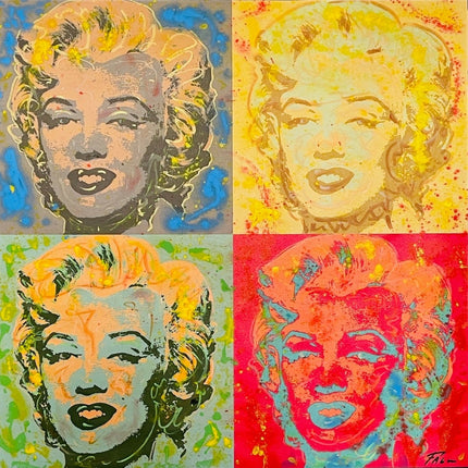 Four Warhol Marilyn - Joaquim Falcó