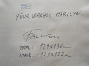 Four Warhol Marilyn - Joaquim Falcó