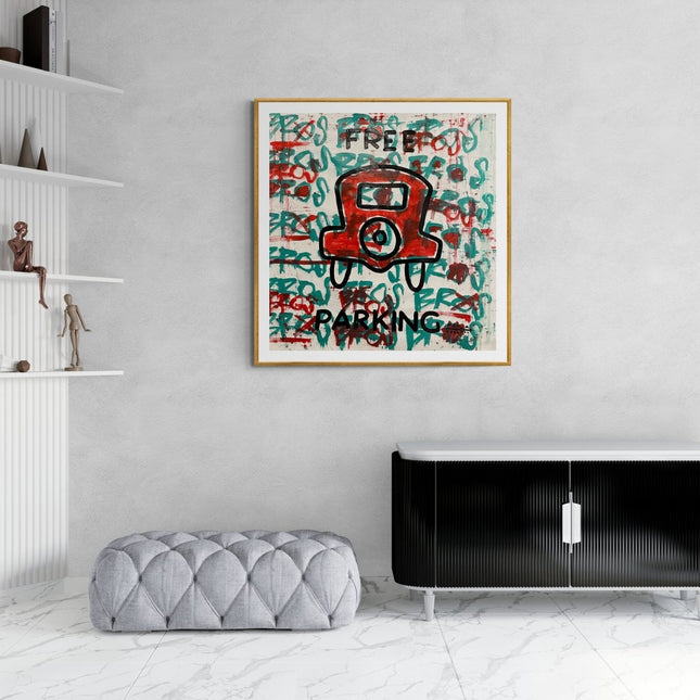 Free Parking - Monopoly Card - Freda People