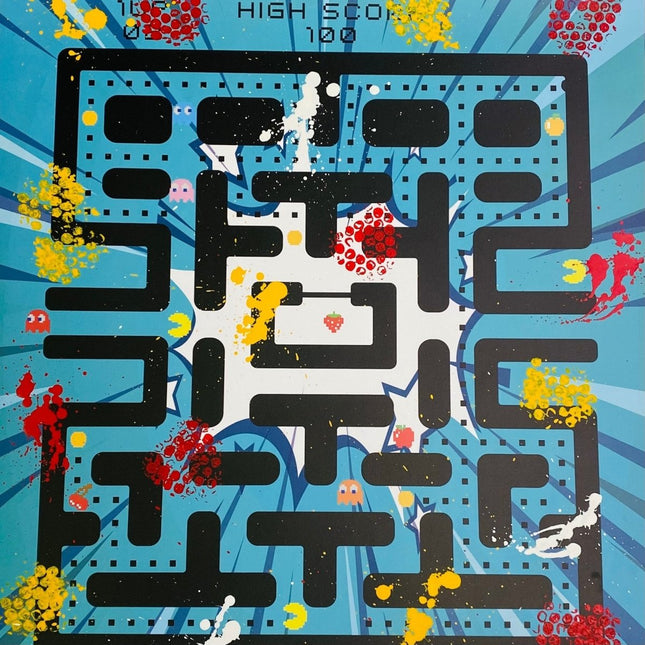Game Pac Man (Blue) - NobleSS