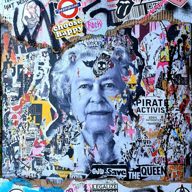 God Save the queen - Lasveguix