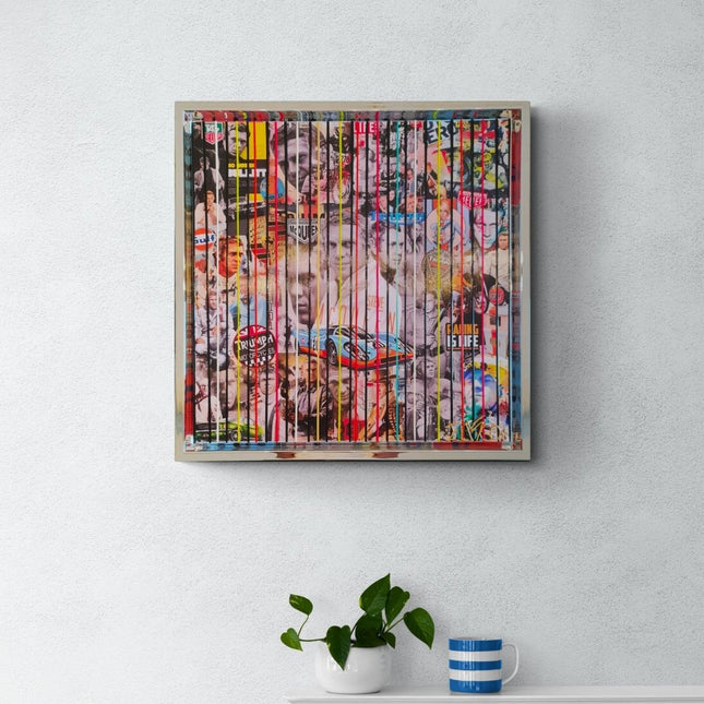 Iconic Steve mcQueen legend - Grande Taille - Elmago