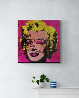 Marilyn - Rust Art - Nino Raso
