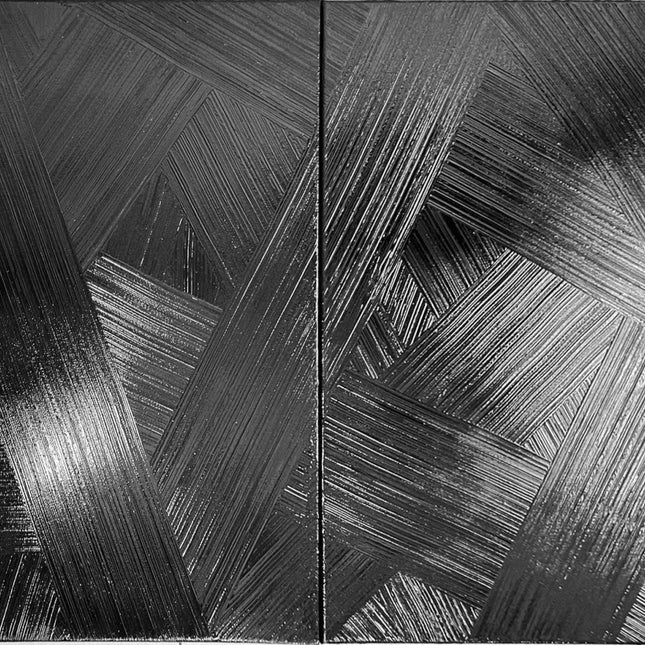 Noir de carbone - Hommage à Pierre Soulages - Ronan Martin