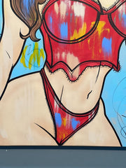 Nude Kendall Kylie Jenner Graffiti Girl - Dillon Boy