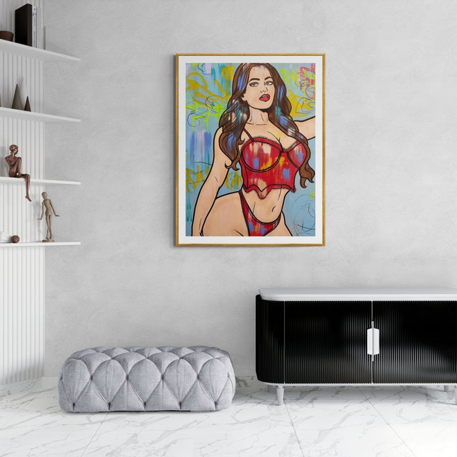 Nude Kendall Kylie Jenner Graffiti Girl - Dillon Boy