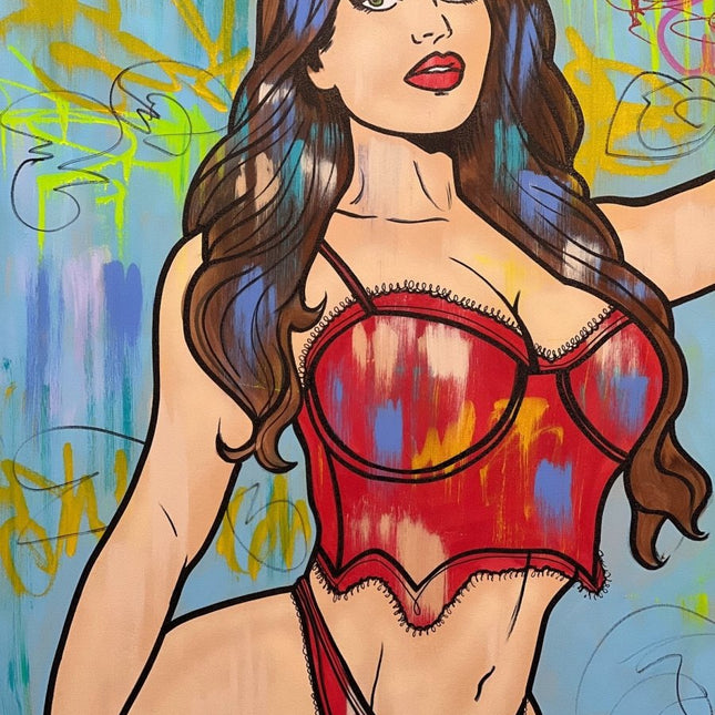 Nude Kendall Kylie Jenner Graffiti Girl - Dillon Boy