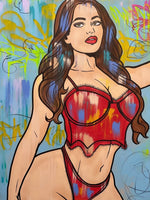 Nude Kendall Kylie Jenner Graffiti Girl - Dillon Boy