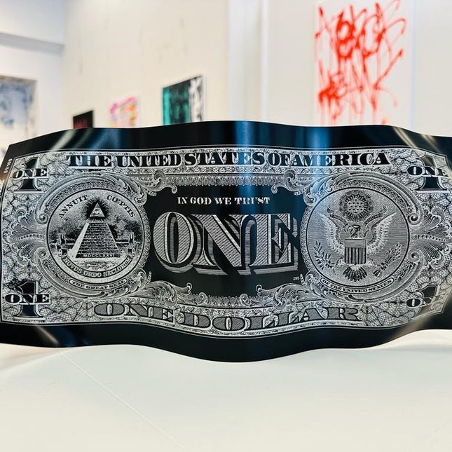 One Dollar Black Silver - Karl Lagasse