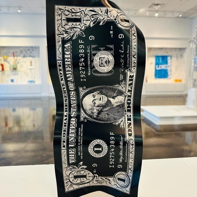 One Dollar Black Silver - Karl Lagasse