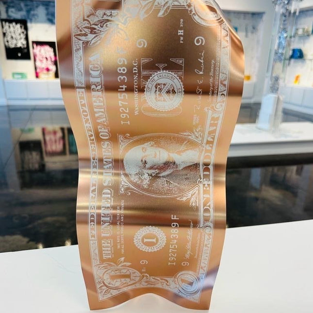 One Dollar Gold Pink - Karl Lagasse