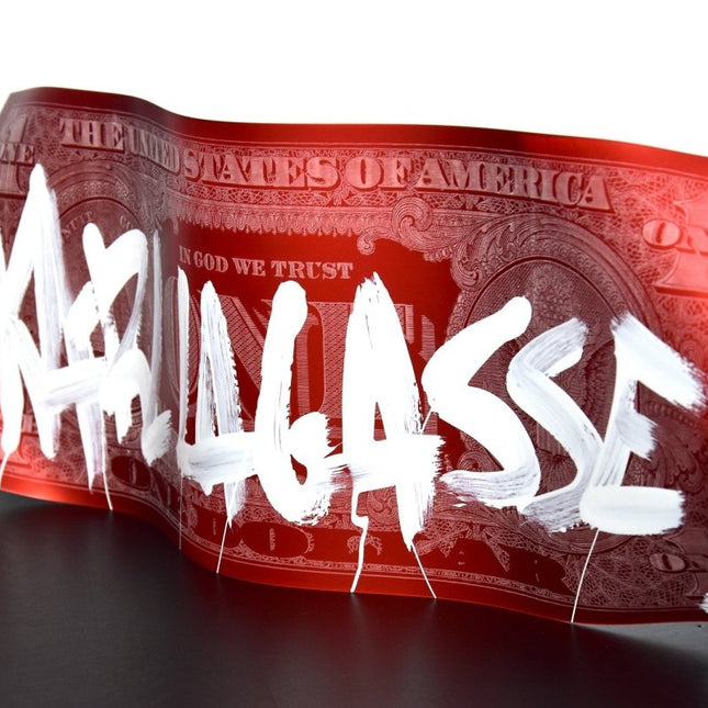 One Dollar Rouge Mat - Karl Lagasse