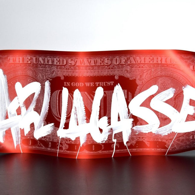 One Dollar Rouge Mat - Karl Lagasse