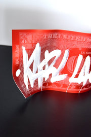One Dollar Rouge Mat - Karl Lagasse