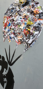 Parachuting Rat - Tribute to banksy XXL - Lasveguix