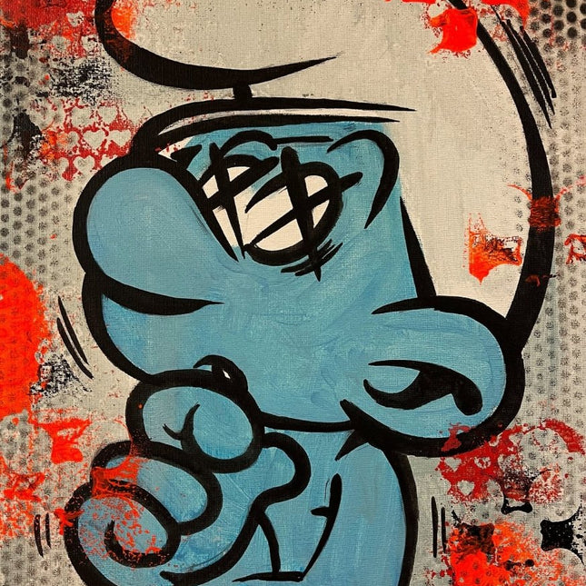Philosophical Doubt Smurf - Schtroumpfs - BRUTO