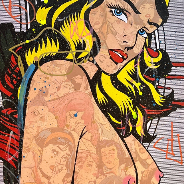 Romance Novel Blonde Wonder Woman - Dillon Boy