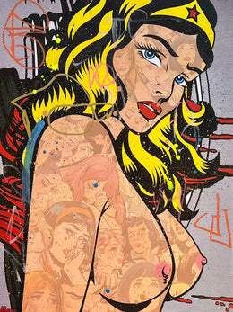 Romance Novel Blonde Wonder Woman - Dillon Boy