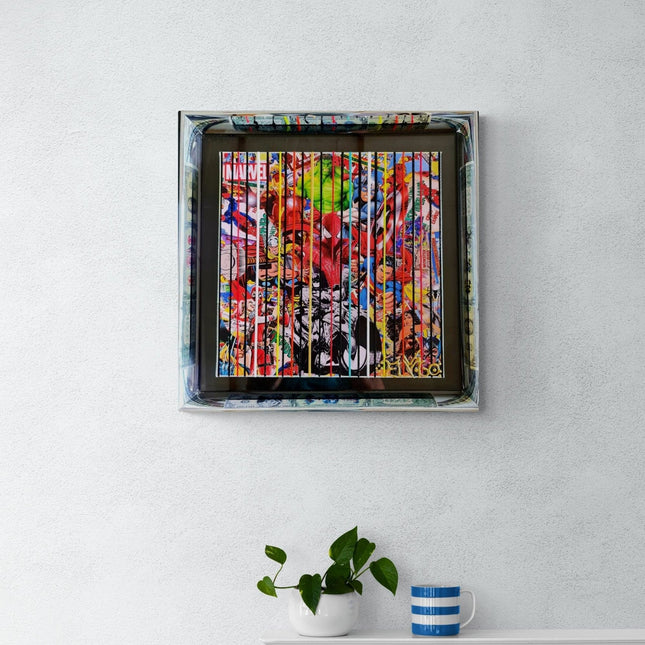 Super héros pop codebarre - Elmago