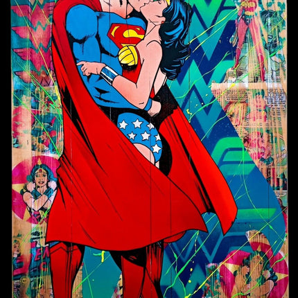 Superman et Wonder Woman - Maxime Andriot