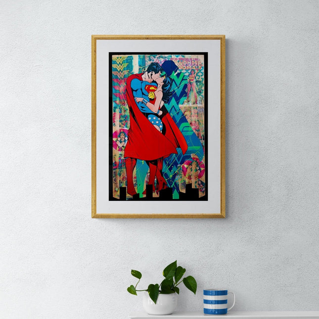 Superman et Wonder Woman - Maxime Andriot