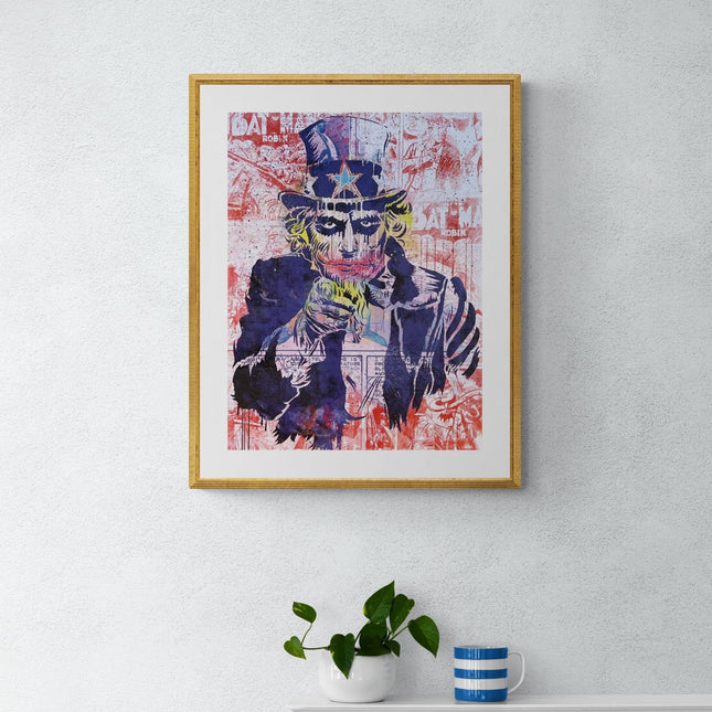 Uncle Sam vs The Joker / I Want You Batman - Dillon Boy