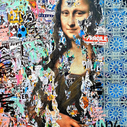 Urban Mona Lisa - La Joconde - Lasveguix